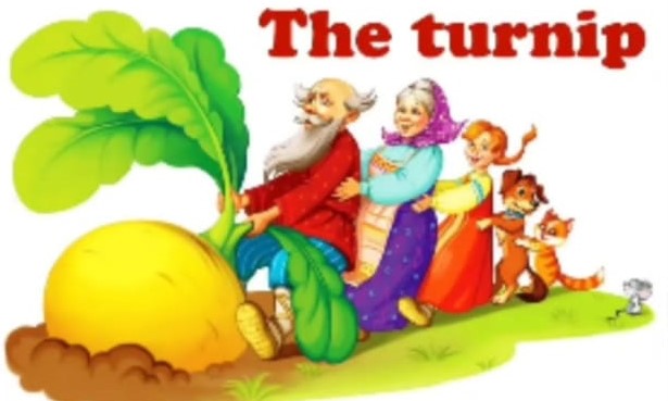 The turnip"(орыс халқының Репка ертегісі) атты ертегісіне қойылым